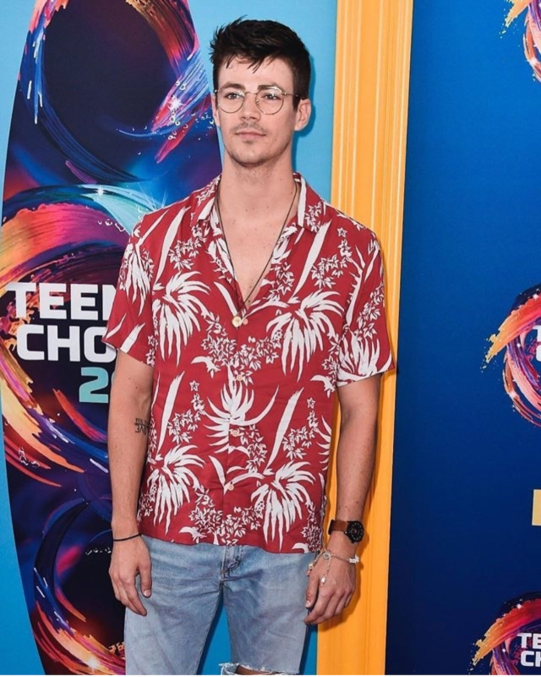 Grant Gustin You might not be able to recognise the brand when you look at it.
